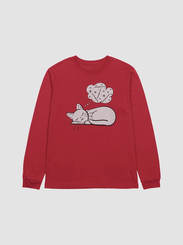 Alto Flute PJ - Dreaming of Flutes and Snowflakes Long Sleeve Tee - Unisex Fit product image (1)