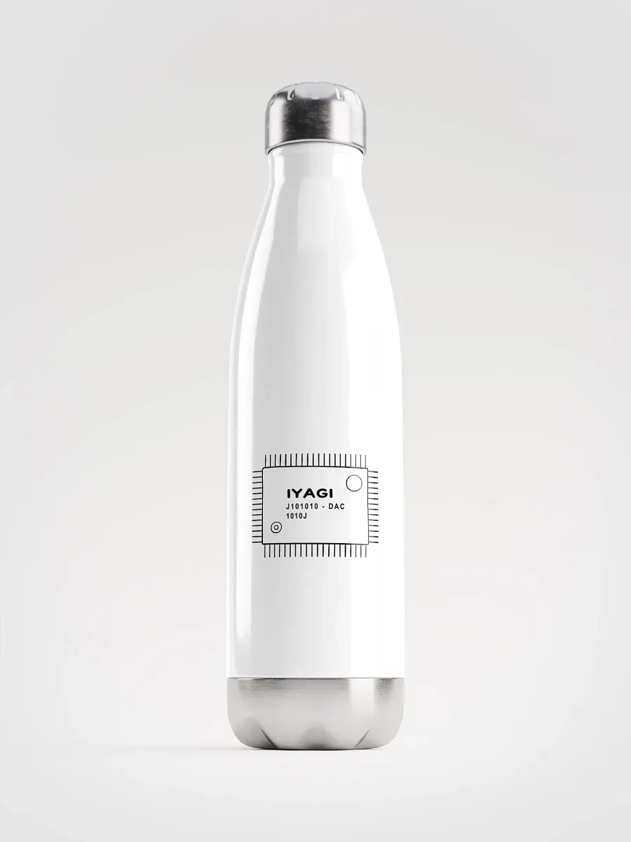 iyagi DAC Chip Stainless Water Bottle (white) product image (2)