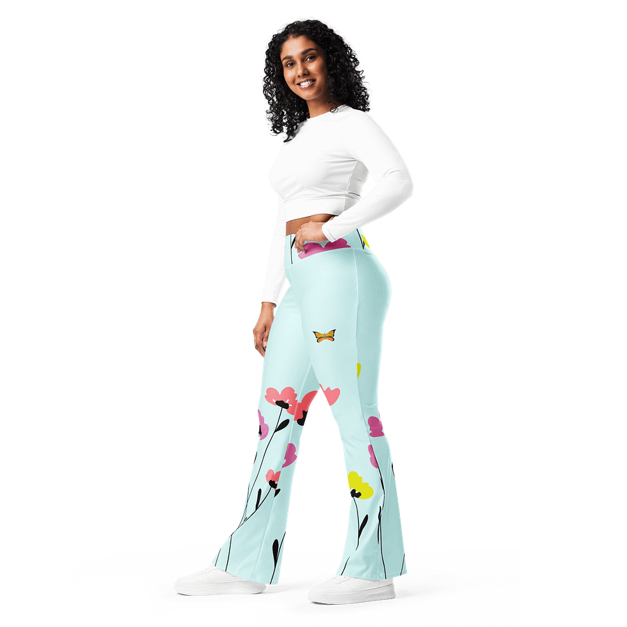 Butterfly Bloom Flare Leggings product image (9)