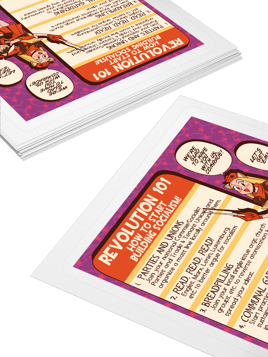 Alunya and Rodina - “Revolution 101” Sticker product image (12)