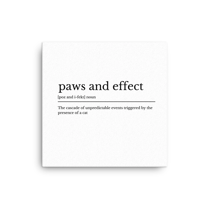 Canvas (in): Paws and Effect product image (1)