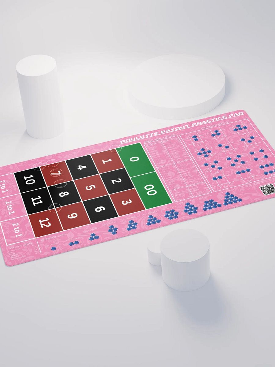 Roulette Payout Practice Pad - Alma Pink product image (4)