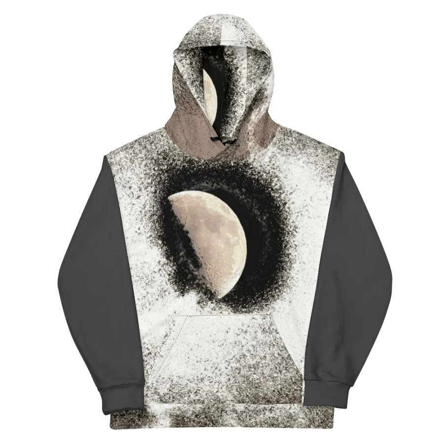 Disintegrating Dust Moon Unisex Pull Over Hoodie product image (11)