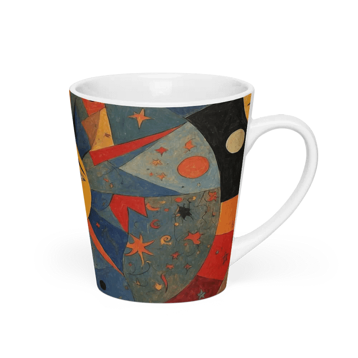 Celestial Sun Face Latte Mug product image (2)