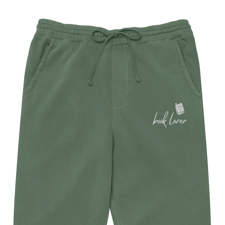 Book Lover | Embroidered Premium Joggers product image (7)