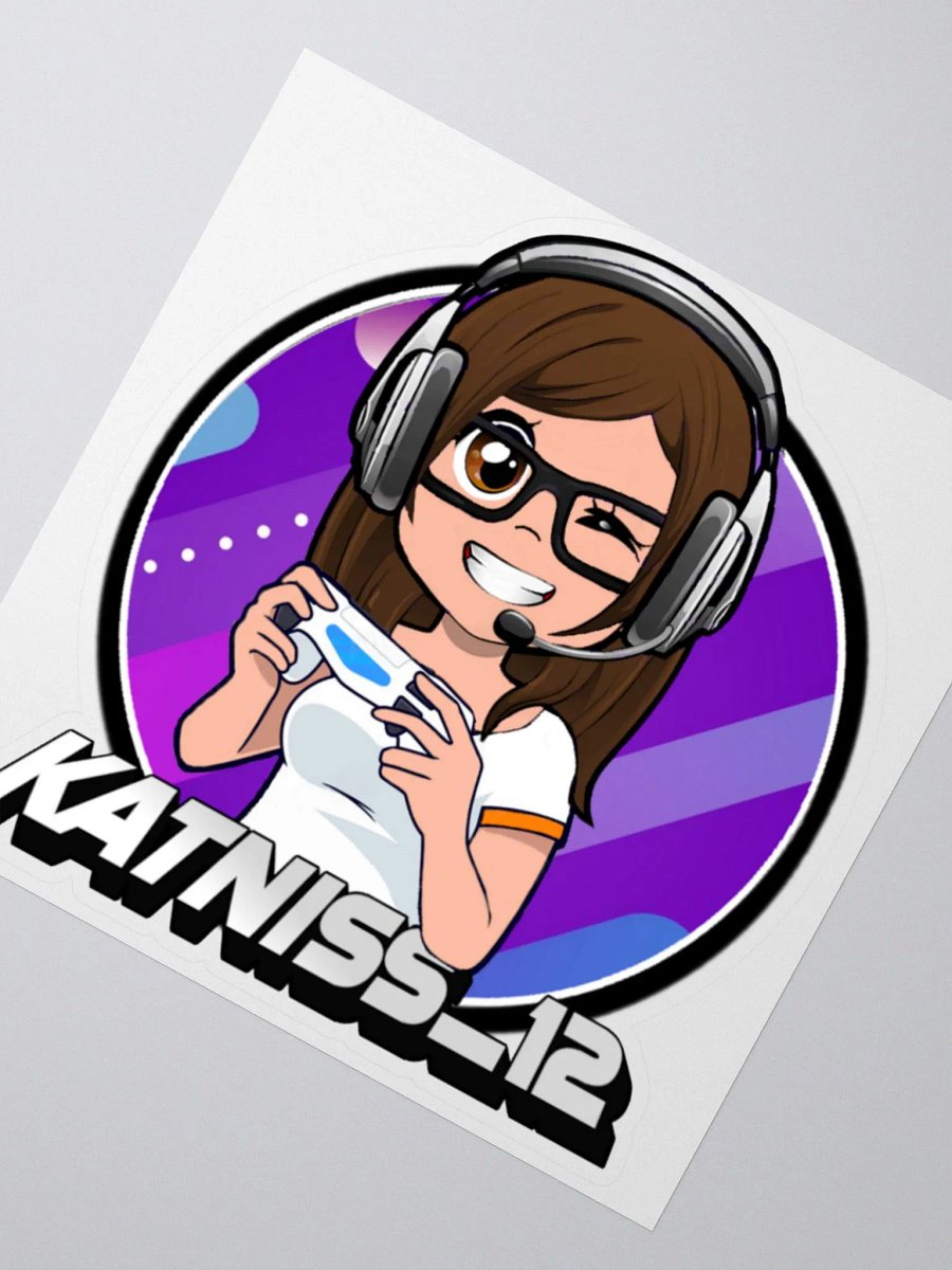 Katniss Gamer Logo Sticker product image (2)