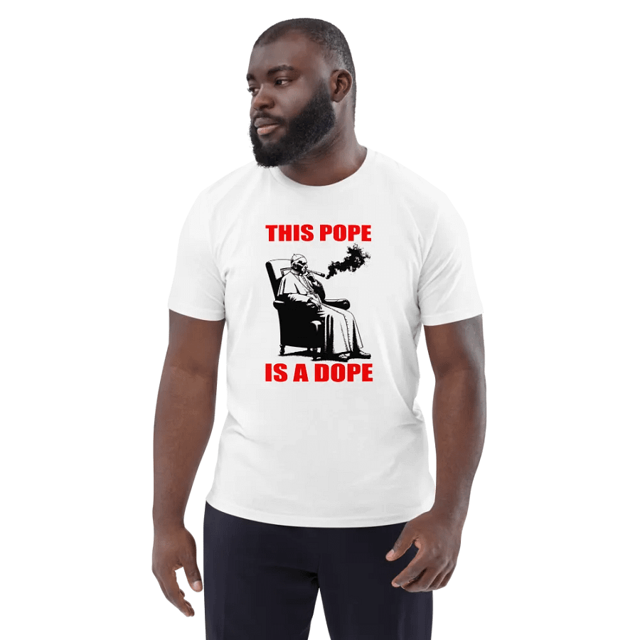 I LIKE THE POPE THE POPE SMOKES DOPE T-SHIRT product image (3)