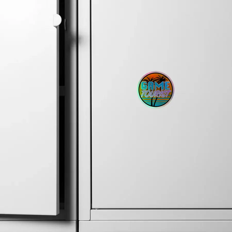Game Tourist Holographic Sticker product image (4)