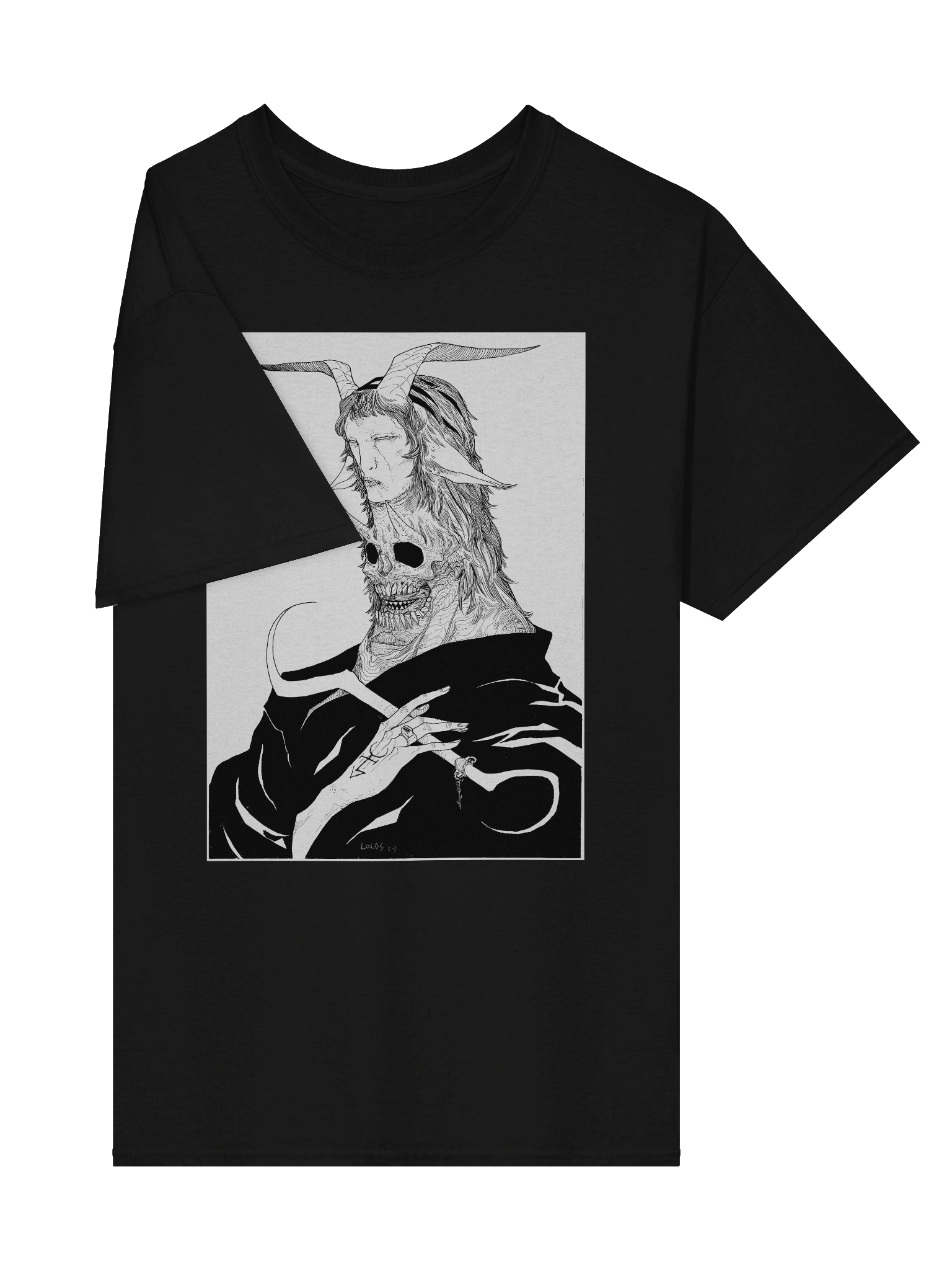 NEKROKVLT Art Series: Goatboy Black & White product image (4)