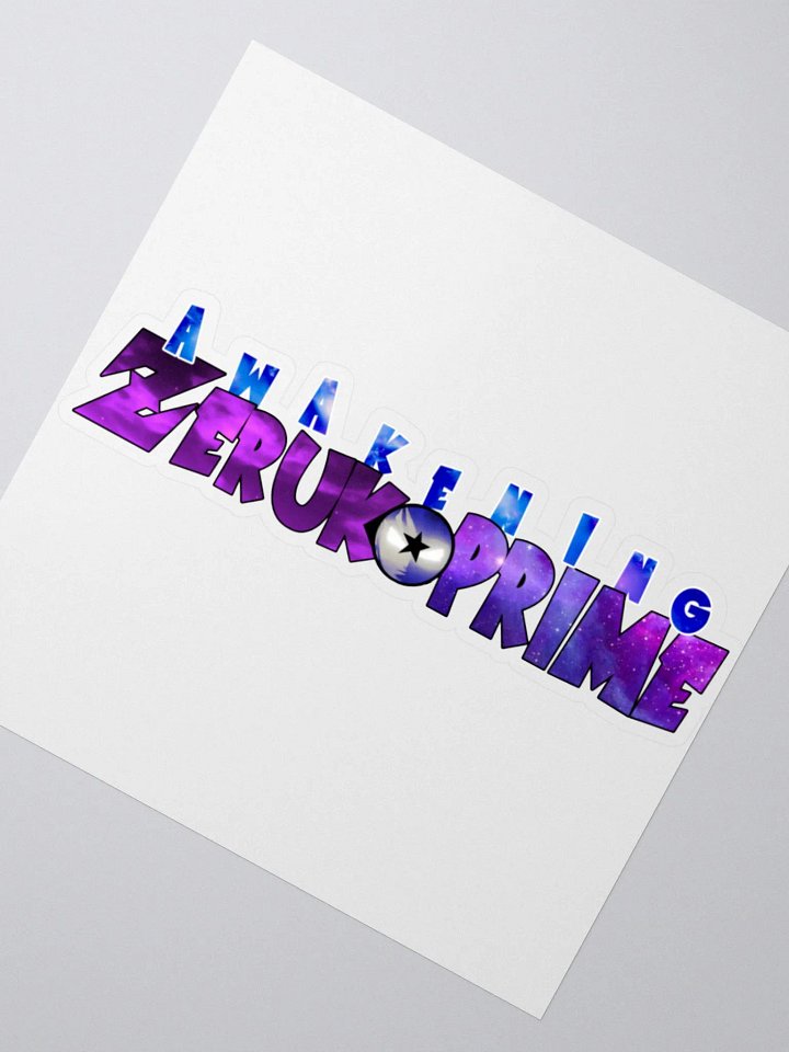 Zeruko Prime Kiss Cut Stickers product image (7)