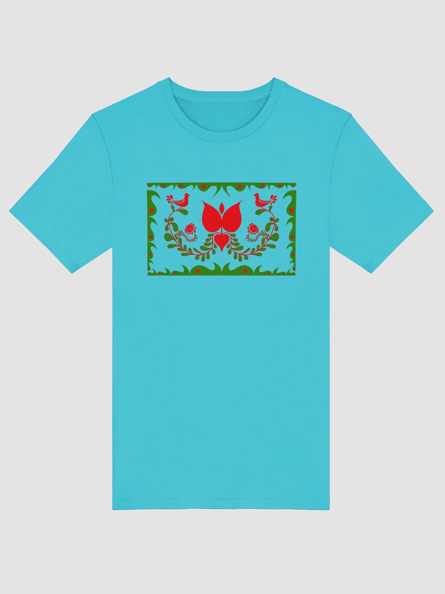 Hungarian Folk Art Symmetry T-Shirt product image (1)