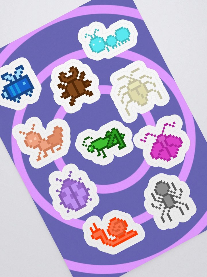 Pixel Art All Teams Sticker Sheet product image (1)
