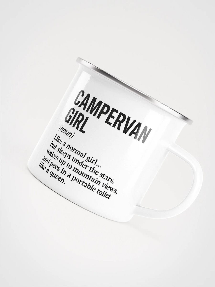 Campervan Girl - Enamel mug product image (5)