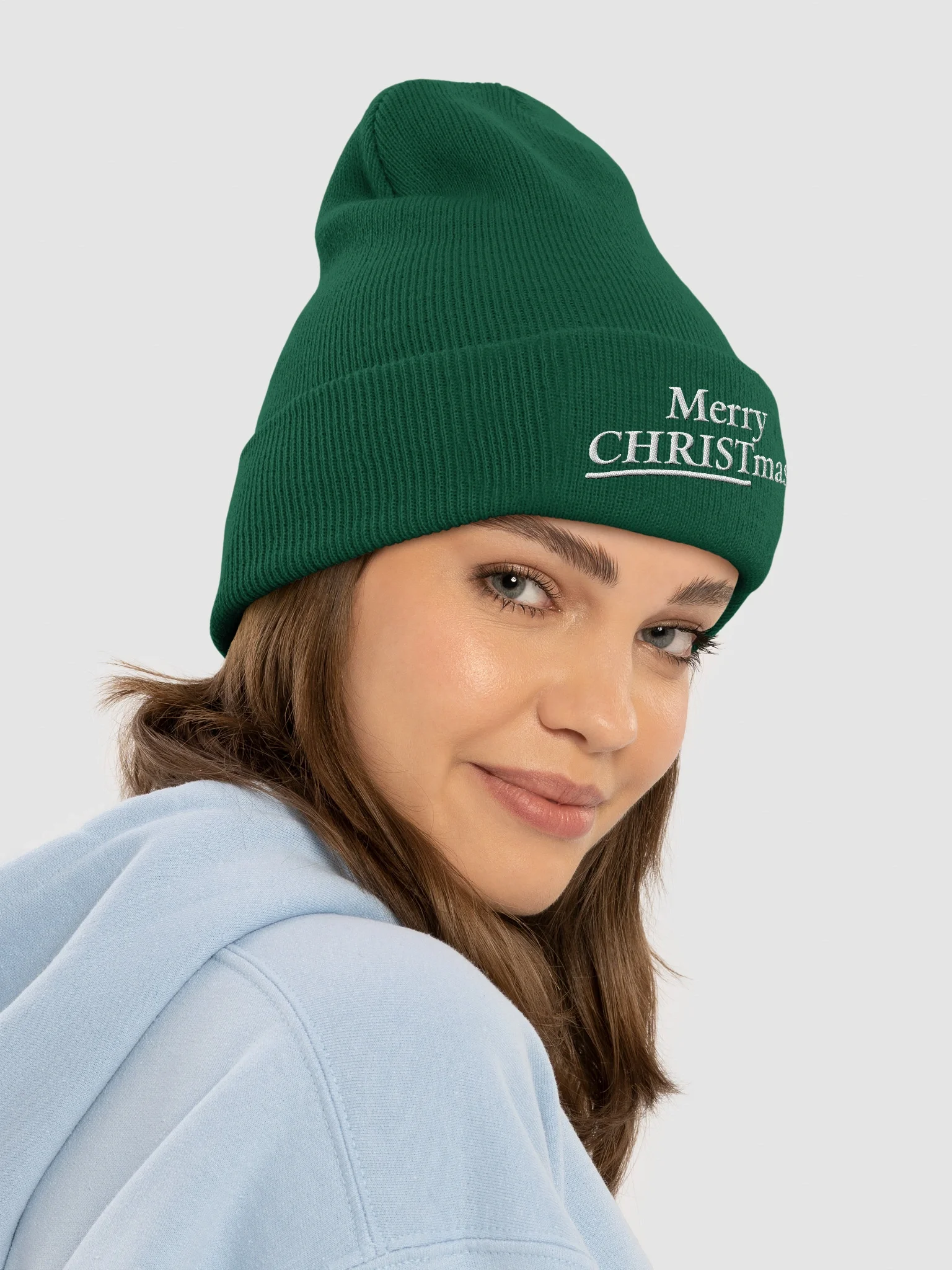 Merry CHRISTmas Beanie product image (12)