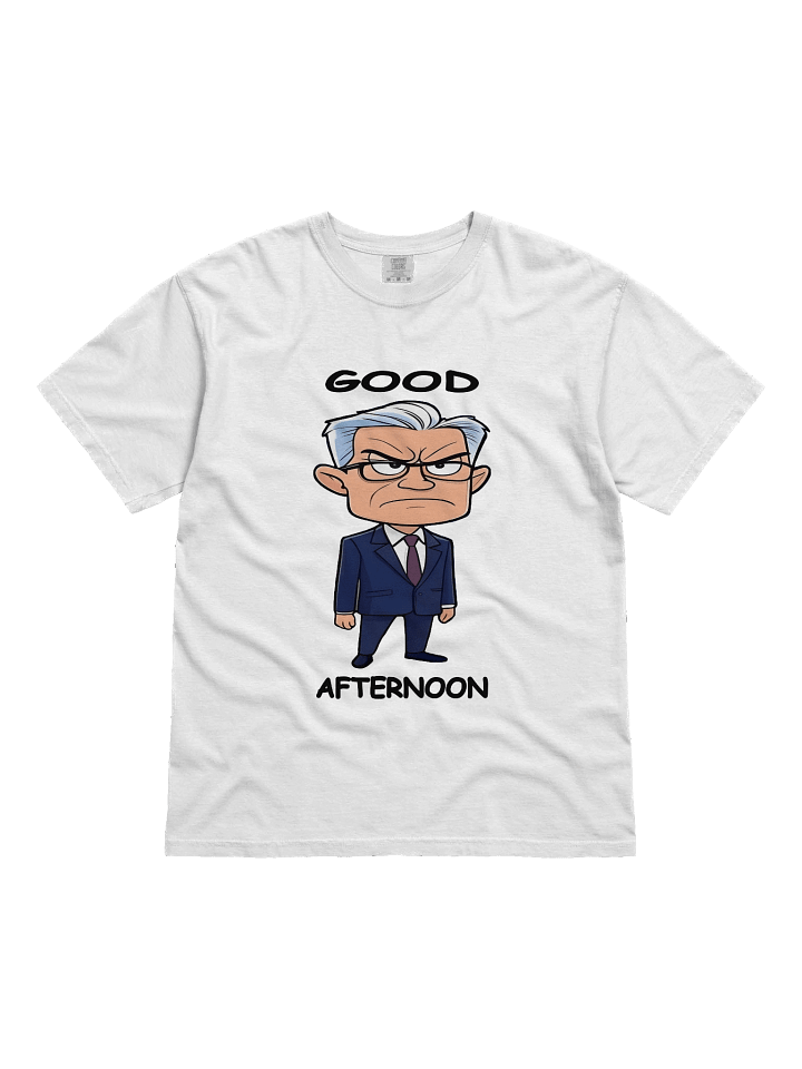 Good Afternoon JPow T-Shirt (Dark Text) product image (1)