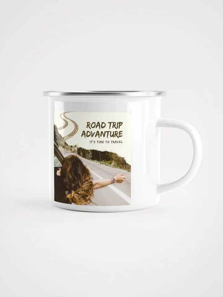 Road Trip Enamel Mug product image (1)