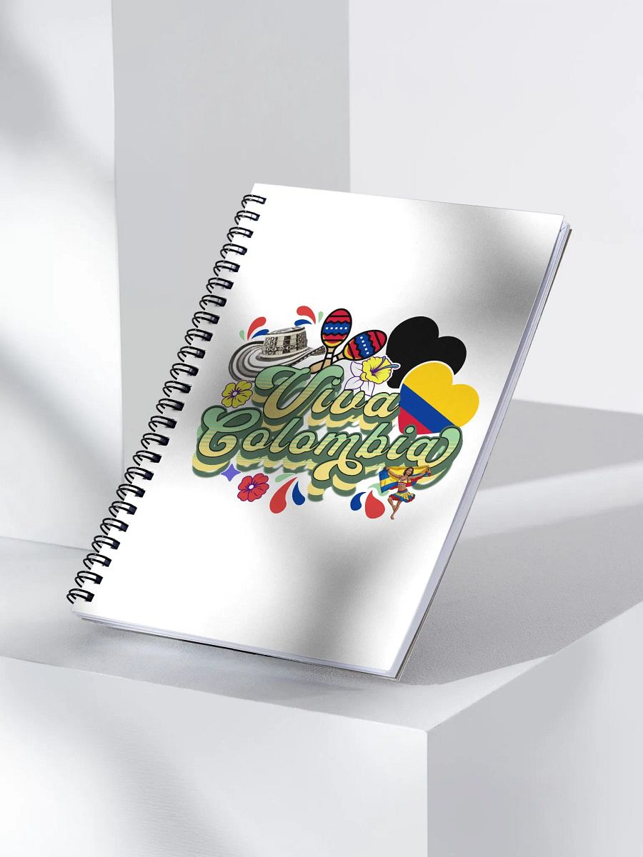 Viva Colombia Spiral Notebook product image (2)