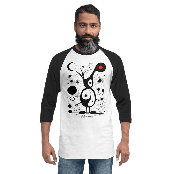 Tultex Fine Jersey Raglan Tee product image (1)