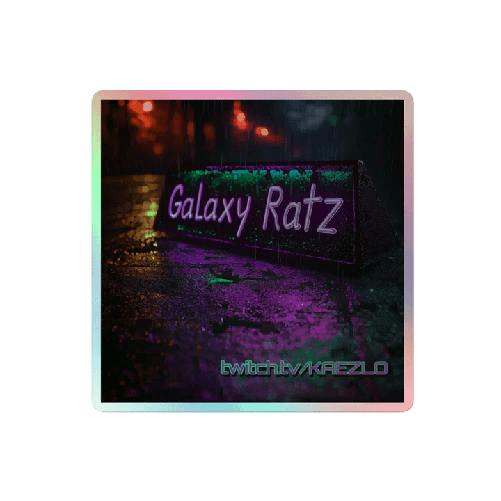 Galaxy Ratz Alley Nameplate product image (2)