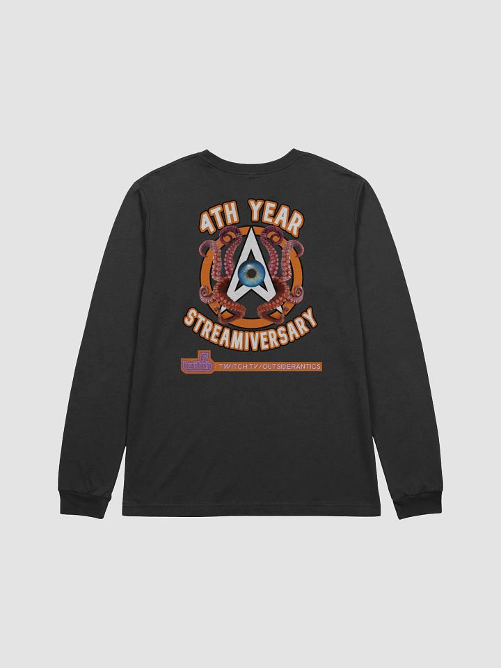 (Limited Edition) 4th Streamiversary 'OA-Cthulhu' Logo Long Sleeve Tee product image (2)