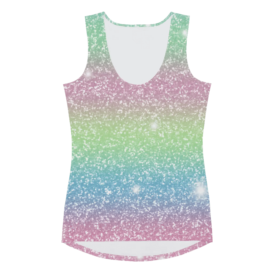 Glitter Unicorn Texture Design Tank Top (9) product image (3)
