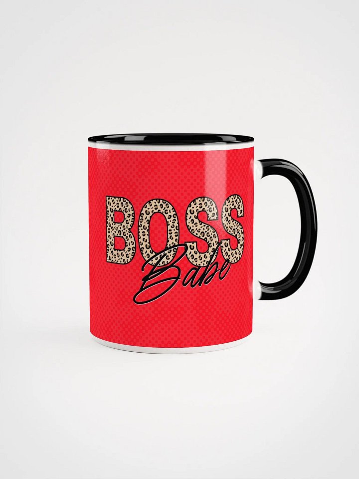 Leopard Theme BOSS Babe Mug product image (1)