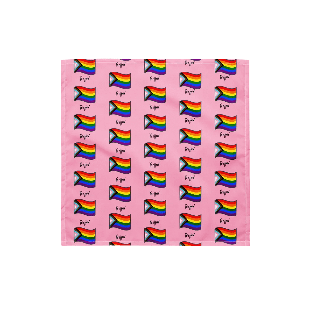 Cowboy x Pride Bandana (Pink) product image (1)
