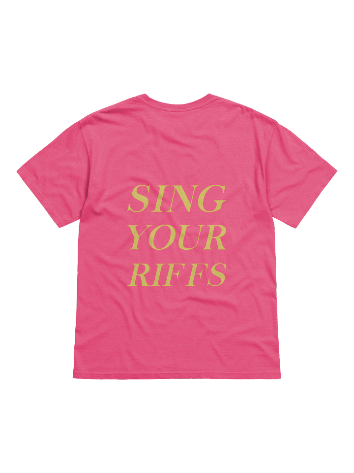 Joel Zaloum Music - Sing Your Riffs Tee product image (62)