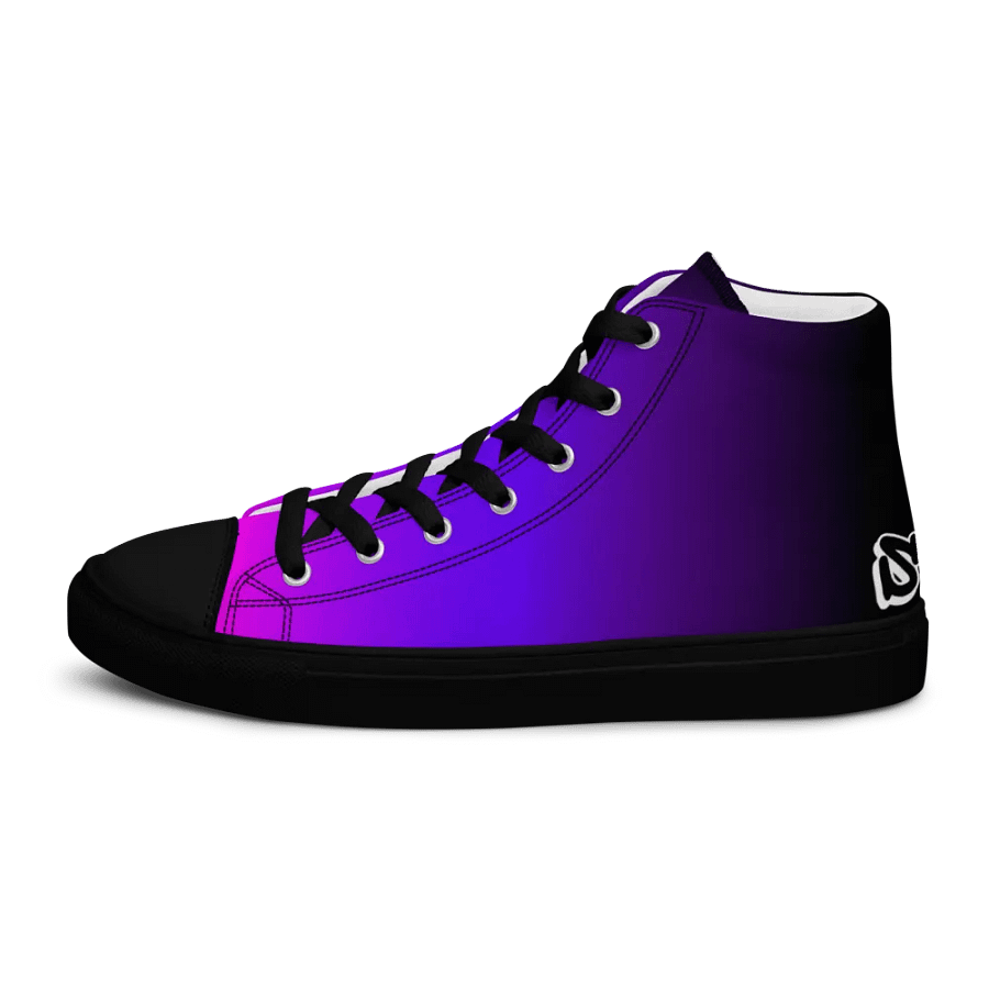 STRAIGHT VIBIN NEON COLOR FADE STYLE MEN'S CANVA SHOES product image (8)