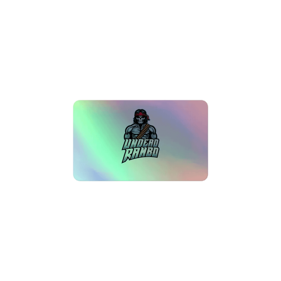 undead rambo sticker product image (1)