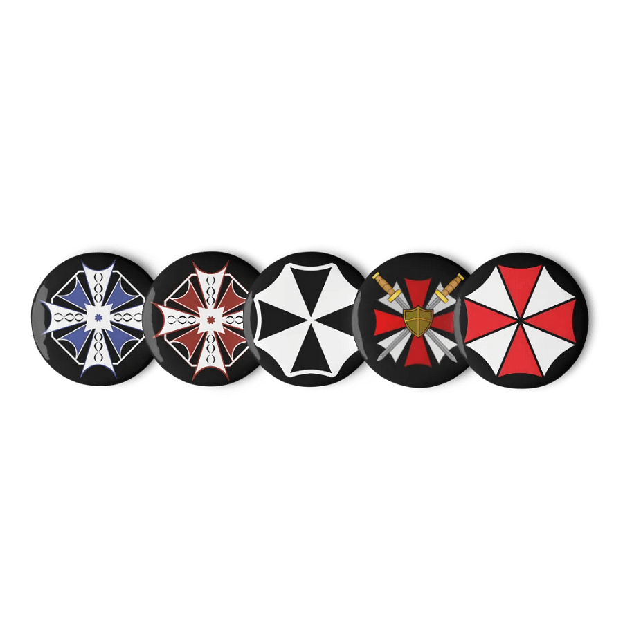 Resident Evil Organizations Pin Set 4 product image (1)