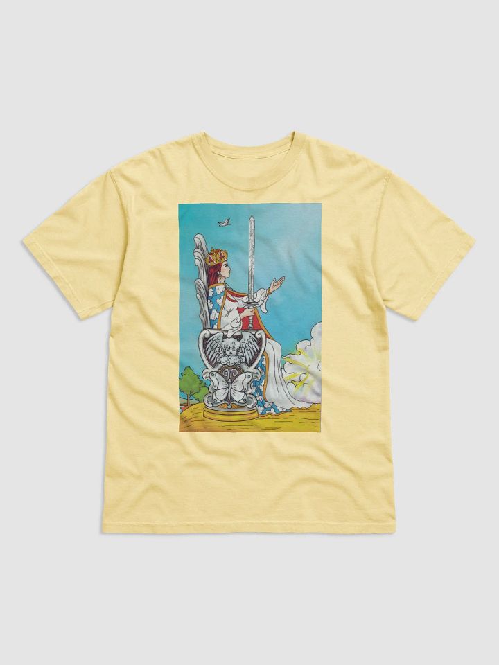 Queen of Swords Tarot T-shirt product image (2)