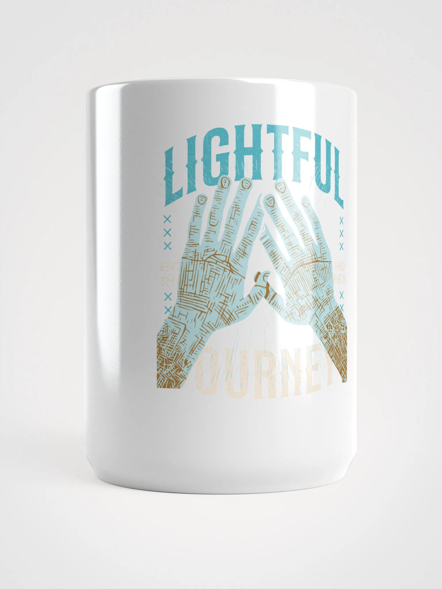 Delightful Discourse Triangular Hands Mug product image (5)