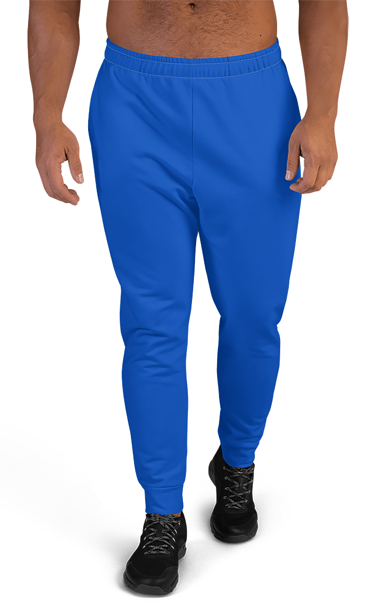 Plain Color Absolute Blue Joggers product image (1)