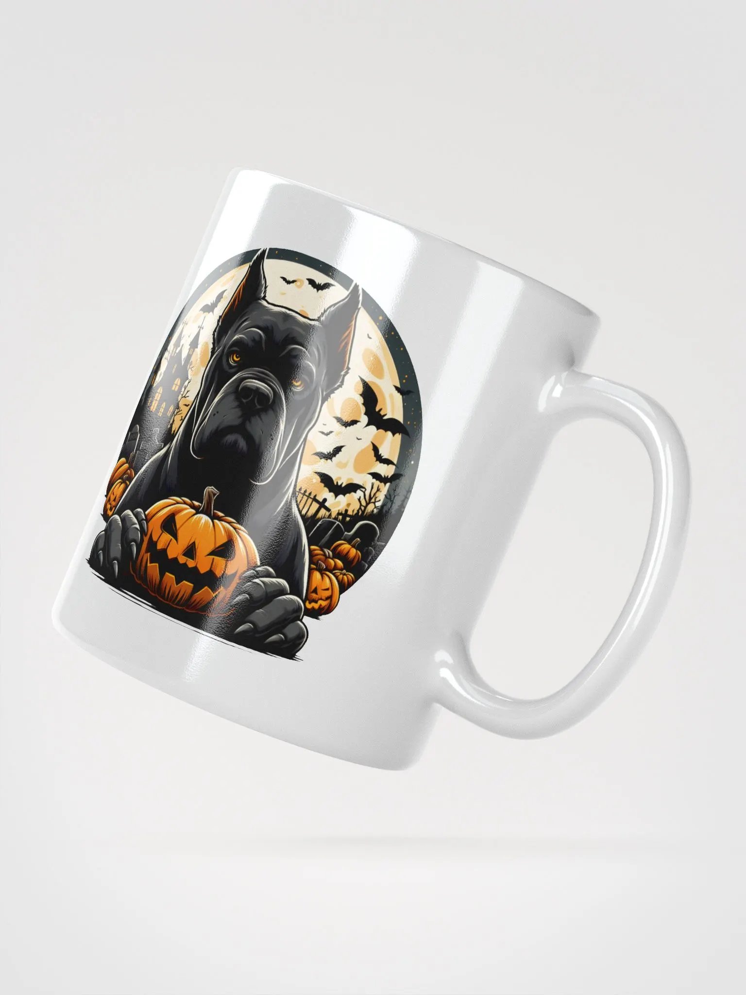 Cane Corso Haunts: Halloween Mug for Cane Corso Enthusiasts product image (2)