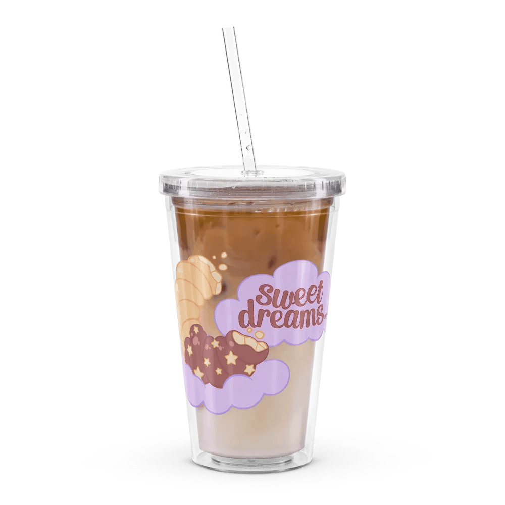 ꒰ ☆ Cinnaminnie's PJs ☆ ꒱ Clear Plastic Tumbler product image (8)