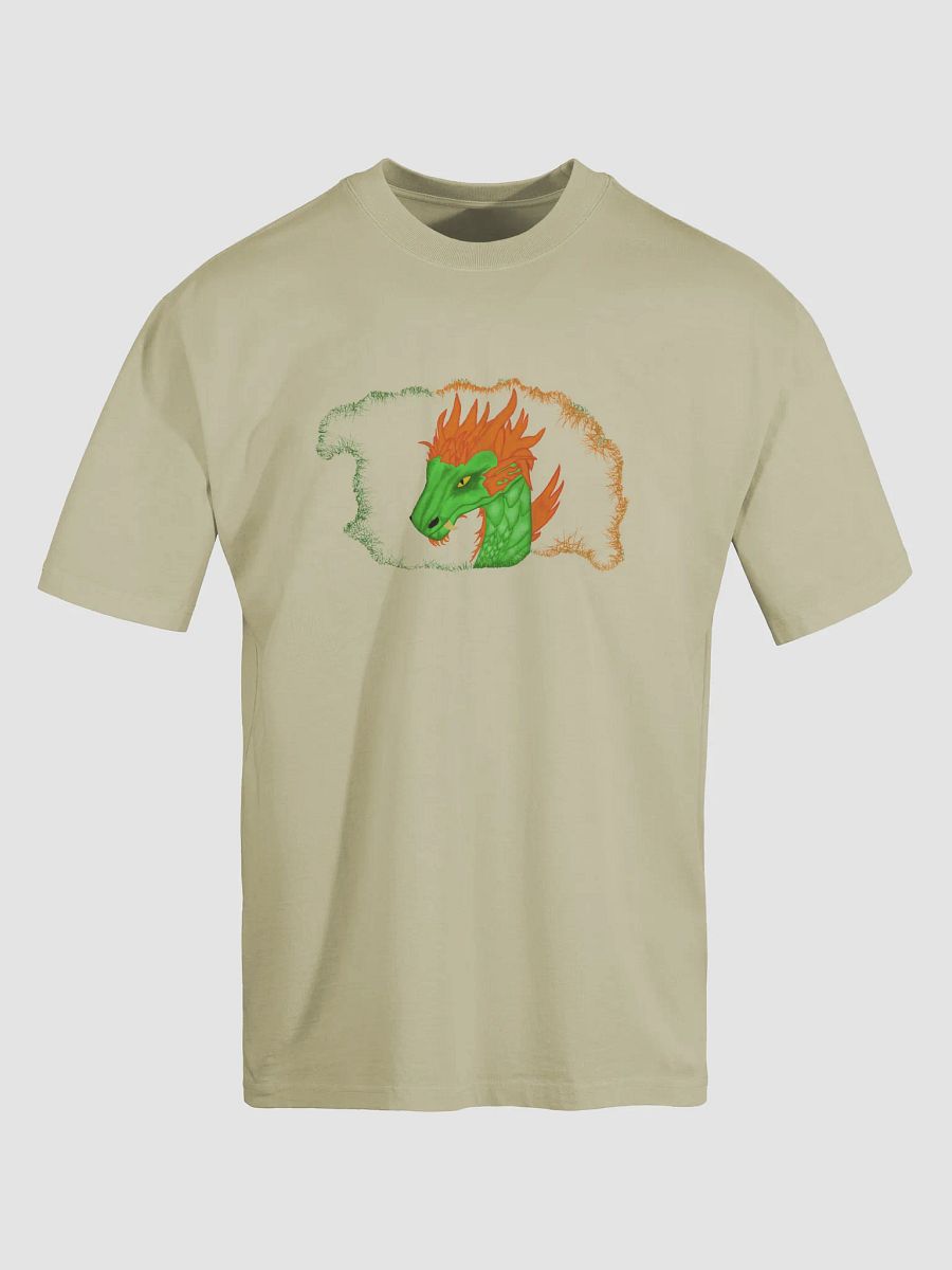 Fierce Dragon Head Oversized T-Shirt product image (5)