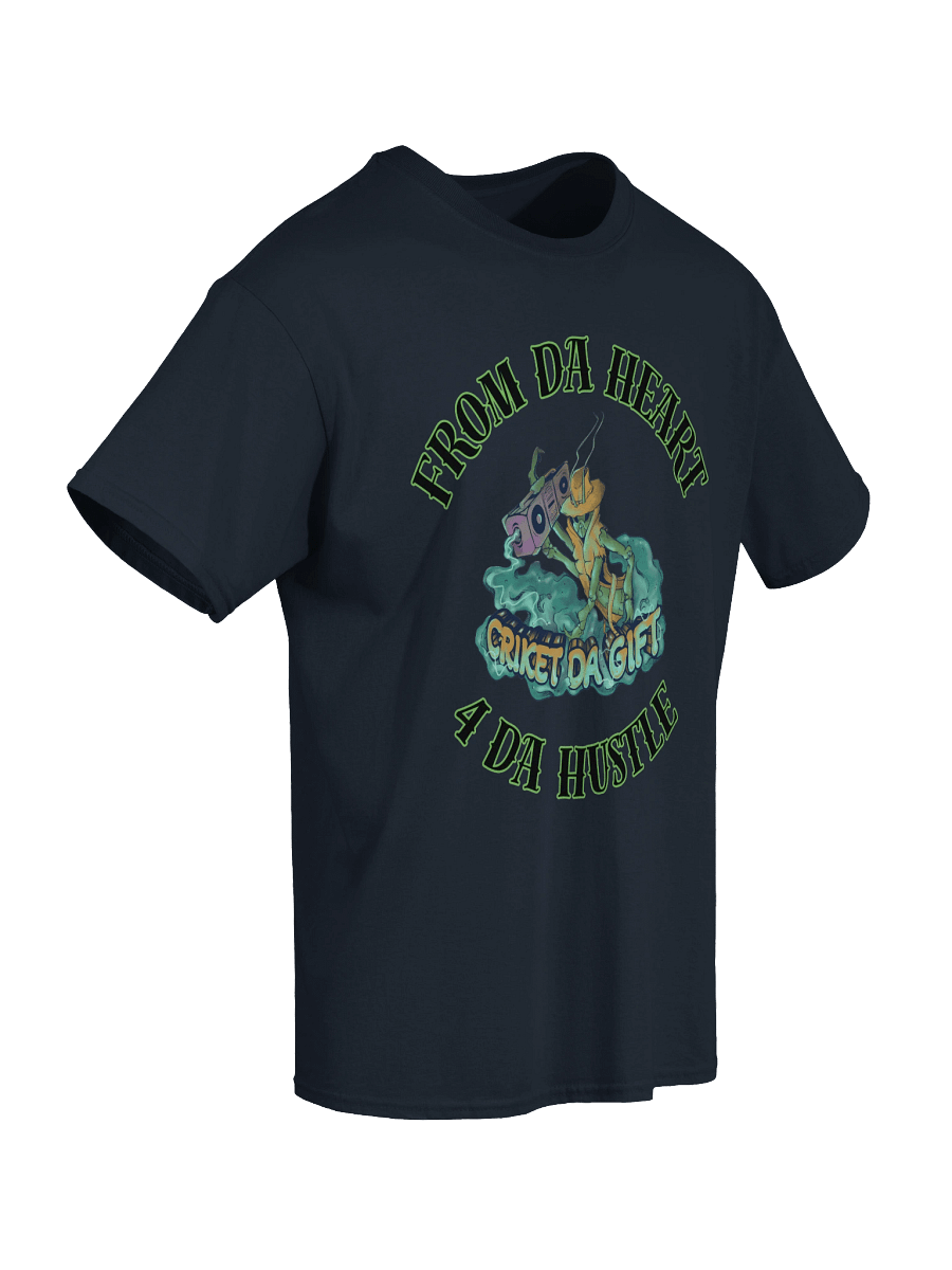 Criket Da Gift “From Da Heart, 4 Da Hustle” Signature Tee product image (40)