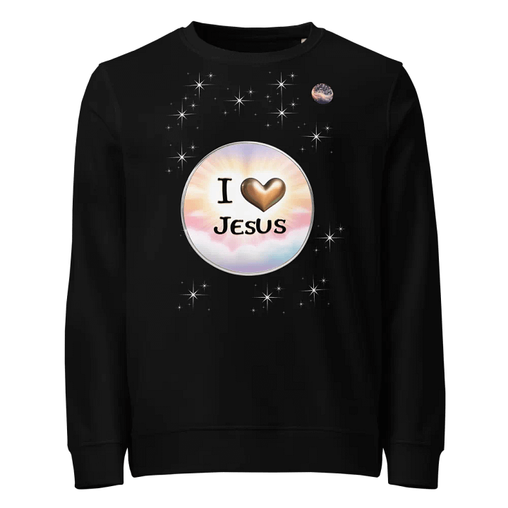 I Love Jesus Gradient Sweatshirt product image (1)