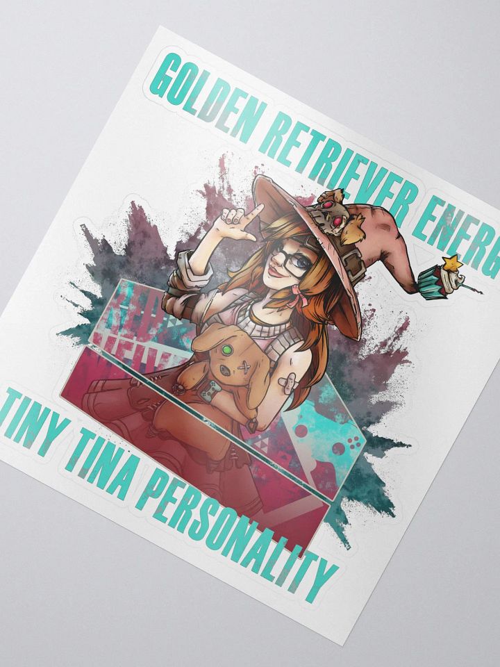Tiny Red Tina Sticker!! product image (2)