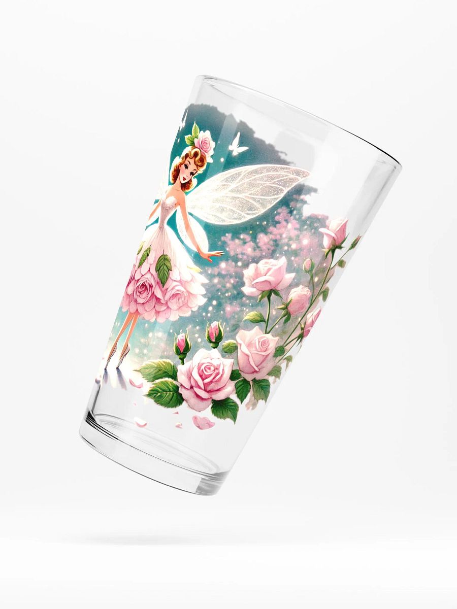 Rose Fairy 16 oz Drinking Glass - Enchanting Glassware product image (5)
