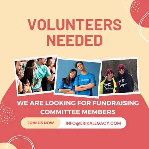 WE ARE LOOKING FOR FUNDRAISING COMMITTEE MEMBERS! 

Are you or someone you know looking for a rewarding volunteer opportunity...