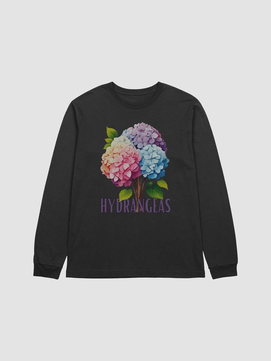 Floral Graphic | Long SleeveT Shirt | Hydrangeas product image (1)