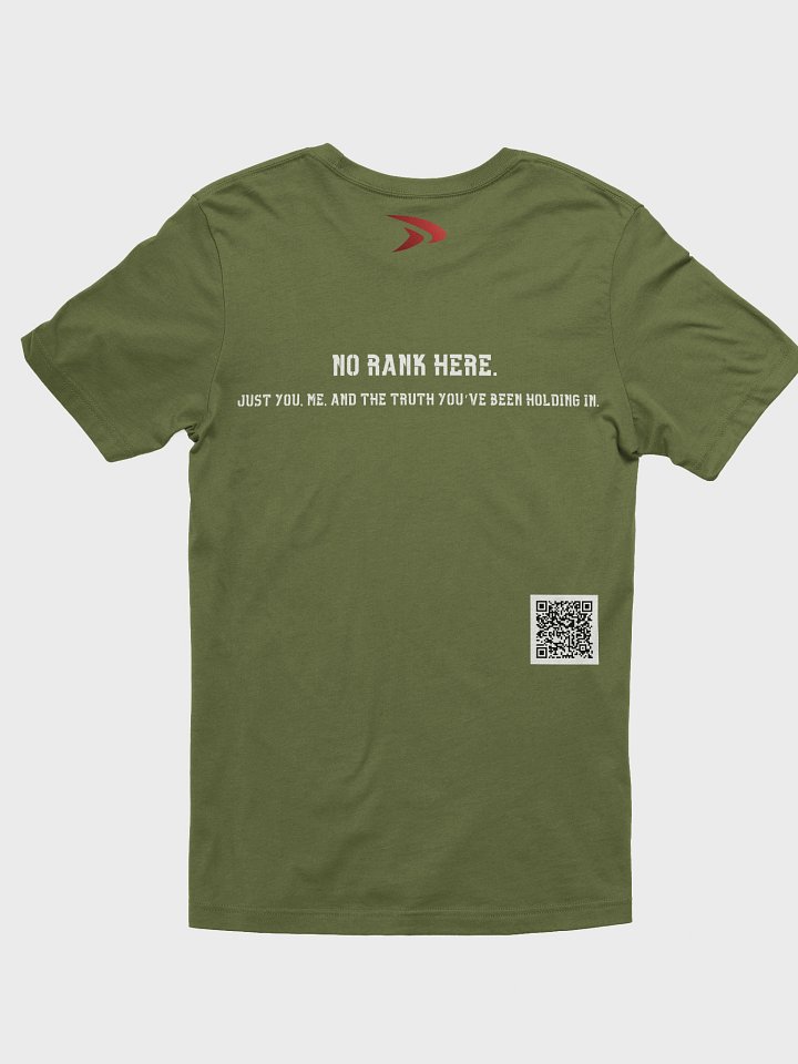 No Rank Here Tee – CheckFire x BeFAST product image (2)
