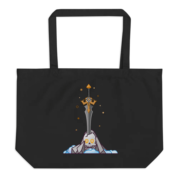 Sword in the Skull - Argent Variation - Cotton Tote product image (1)