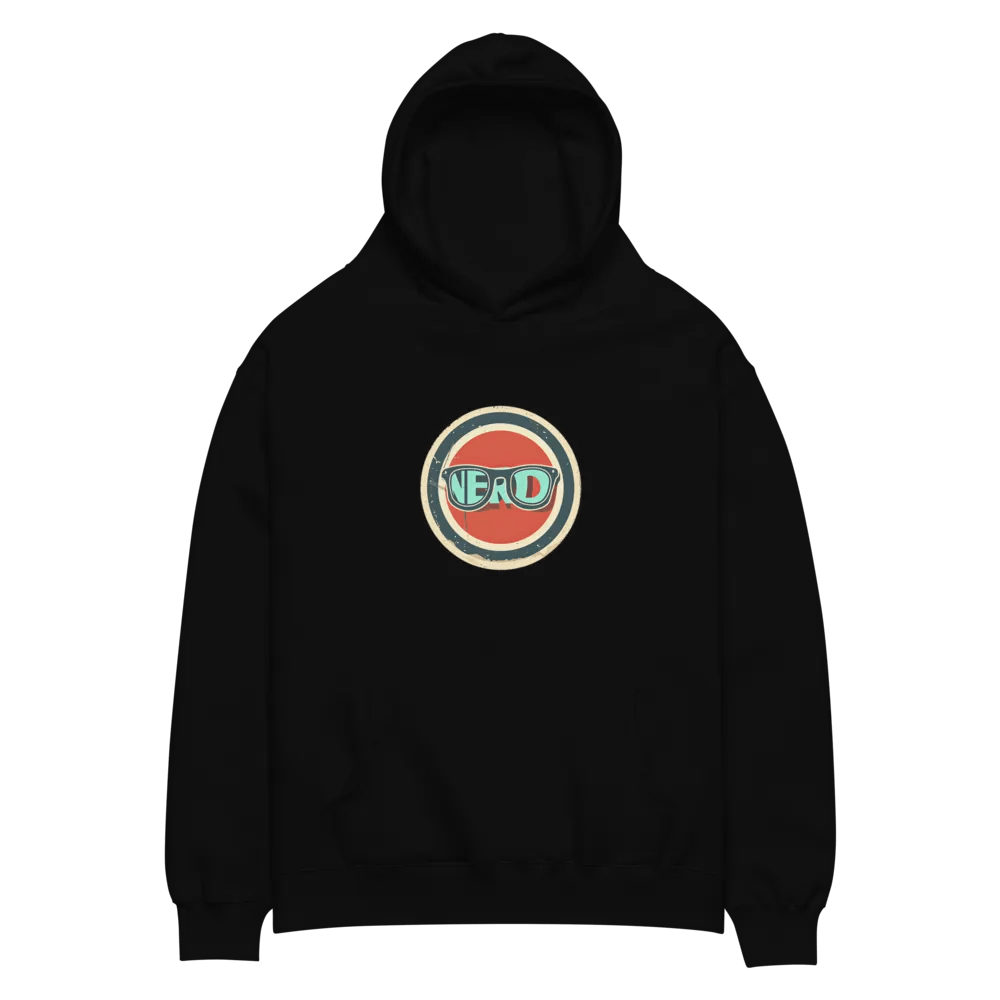 Vintage Nerd Premium Oversized Hoodie product image (2)