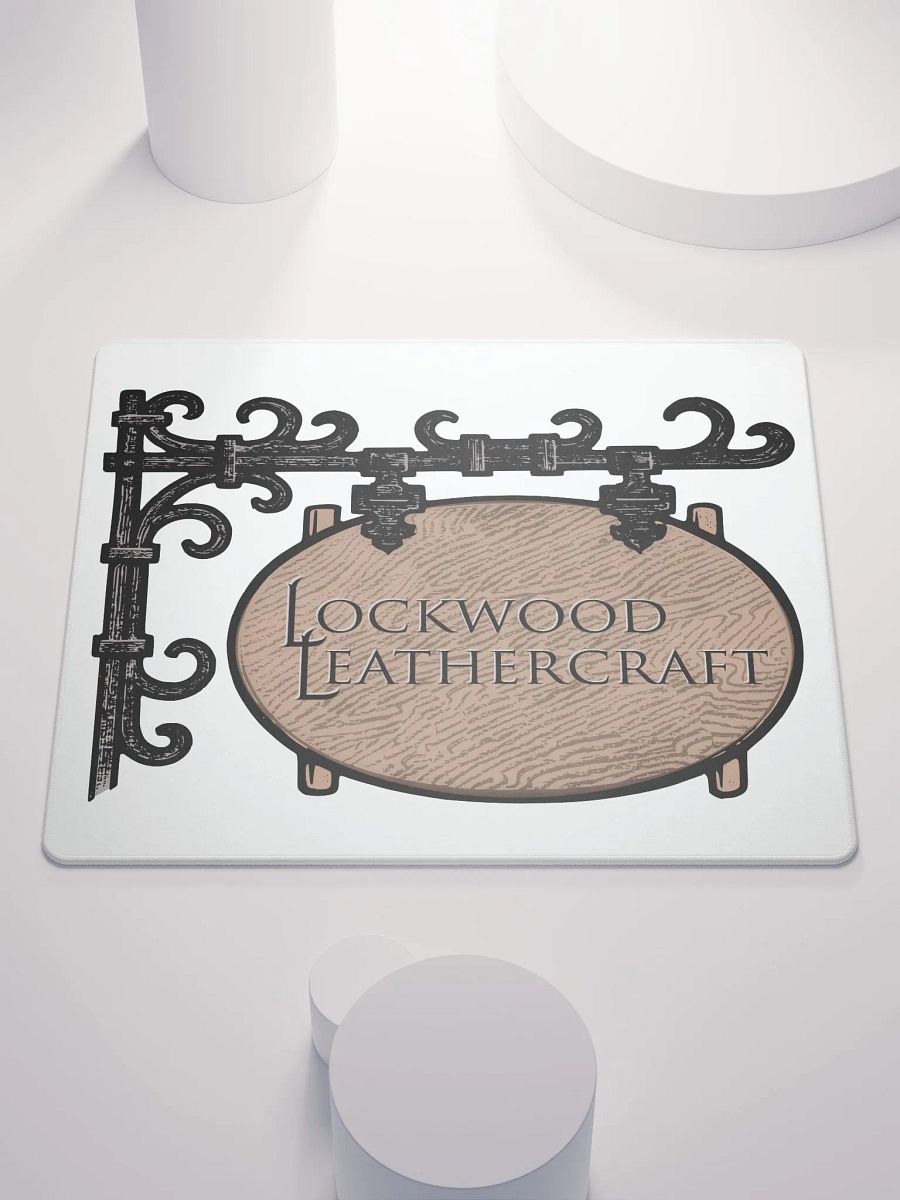 Lockwood Victorian Sign Gaming Mouse Pad product image (2)