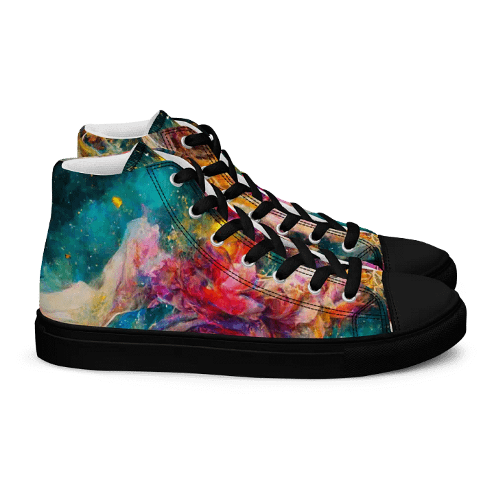 Celestial Nest Women's canvas High Tops product image (2)