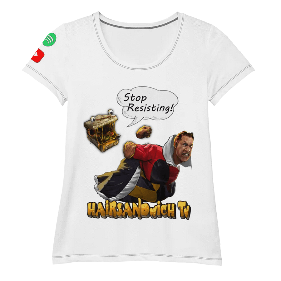 Stop Resisting - Female Athletic Tee product image (5)