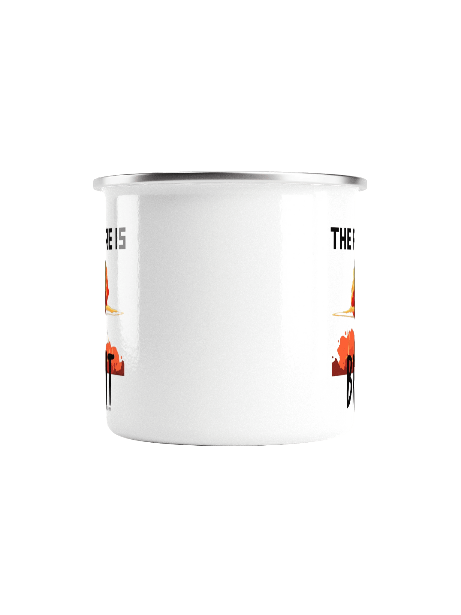 The Future Is Bright Metal & Enamel Coffee Mug product image (2)